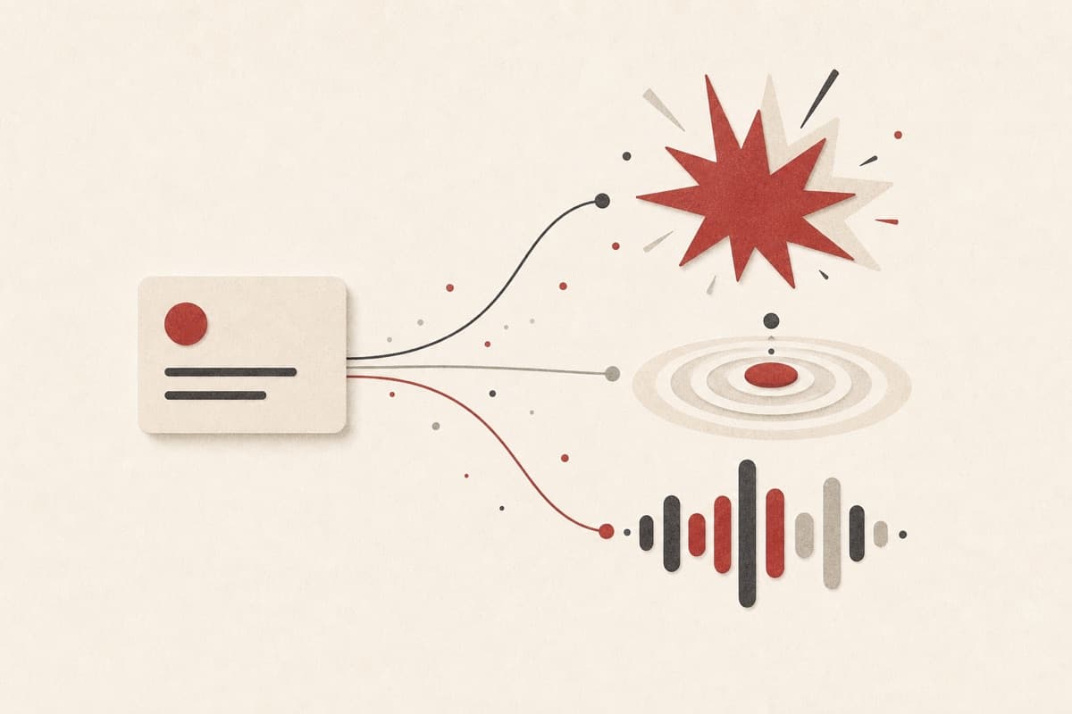 Compact sound-effect waveform beside a 30-second timer and generation controls.