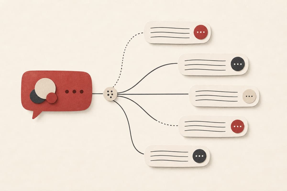 DeepSeek V4 Pro abstract writing illustration.