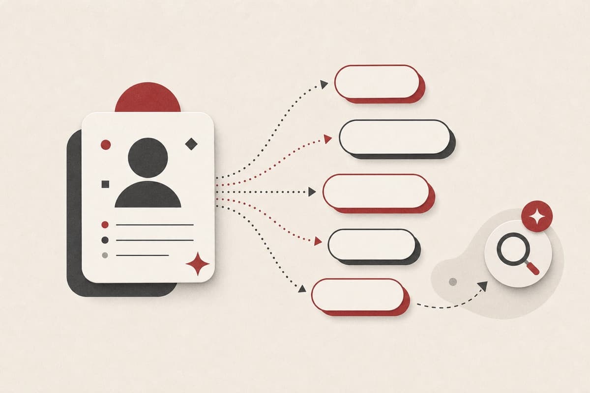 Username Generator abstract writing illustration.